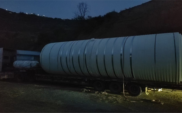 平凉圆桶运输途中